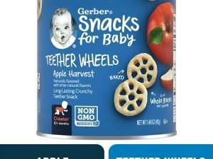 Gerber Teethers - Obleas Para Dentición Sabor Manzana 42gr