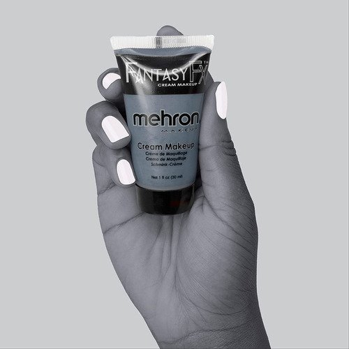 Pintura Facial Y Corporal Base De Agua, Mehron Makeup 1 Onza Tono Monster Grey - Image 3