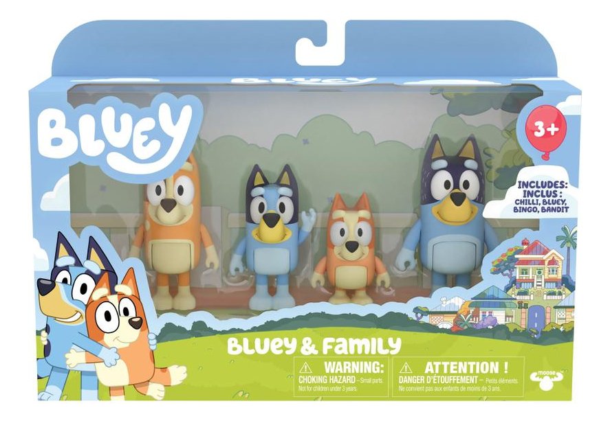 Pack Figuras Bluey Y Familia Serie 11 X 4 Und - Image 3