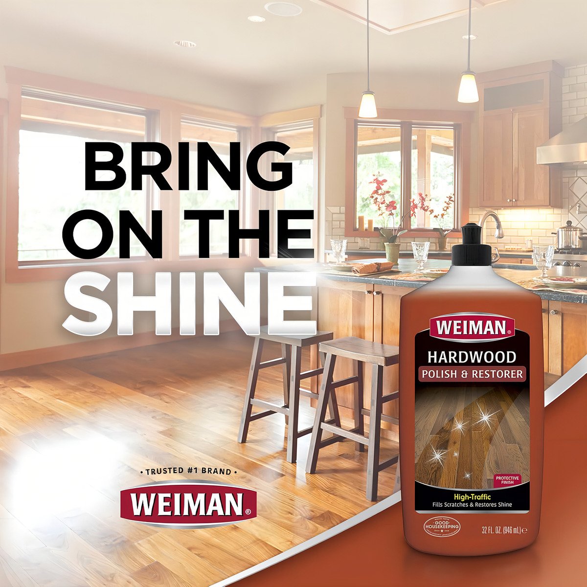 Weiman Limpiador De Pisos De Madera Dura Pack De 2 - Image 3