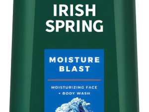 Irish Spring Gel De Ducha Para Hombre Con Bomba, Humedad Bla