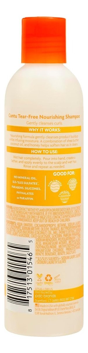 Cantu Champú Care For Kids Nutritivo Sin Lagrimas 237ml - Image 2