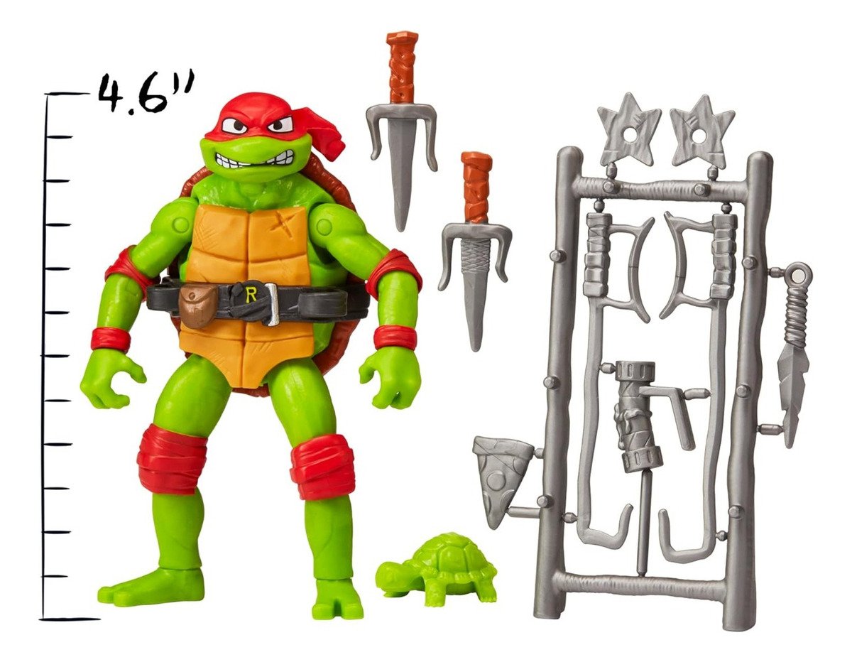 Tortugas Ninja: Mutante, Raphael Figura De Acción 11.6 Ctms - Image 3