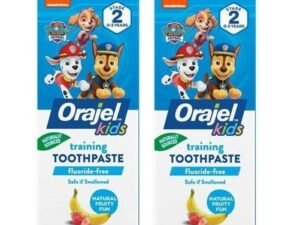 Orajel Pasta Dental De Entrenamiento Sin Flúor Bebes Pack 2