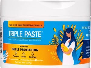 Ungüento Medicinal Triple, Para La Erupción De Pañal, 8 Onza