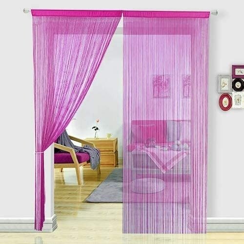 Hsylym Cortinas Para Puerta Con Flecos De Espaguetis Densos - Image 11