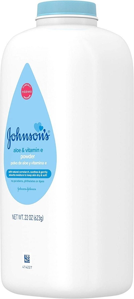 Talco Johnson's De Almidon Puro, Aloe Y Vitamina E 623g - Image 2