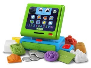 V Tech Caja Registradora Leapfrog Count Along, Luz Y Sonido.