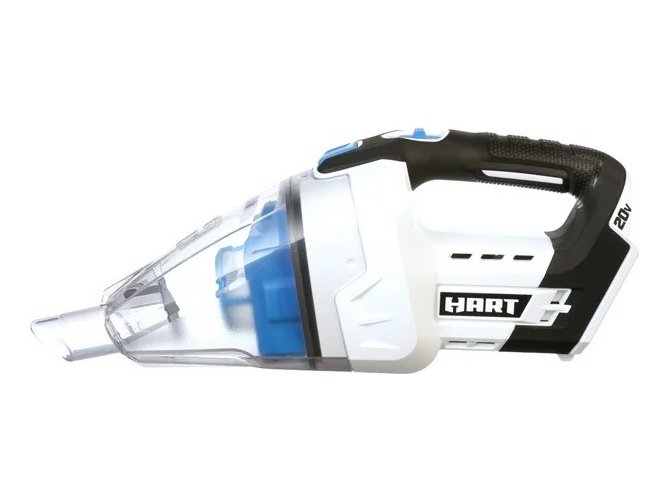 Hart Aspiradora Automotriz Inalámbrica, Sin Batería Color Blanco Y Negro - Image 2