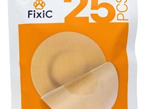 Parches Adhesivos Para Sensor, Fixic Freestyle, 25 Piezas