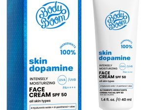 Bodyboom Crema Facial Hidratante Skin Dopamine 50+fps 30ml Momento De Aplicación Día/noche Tipo De Piel Todo Tipo De Piel