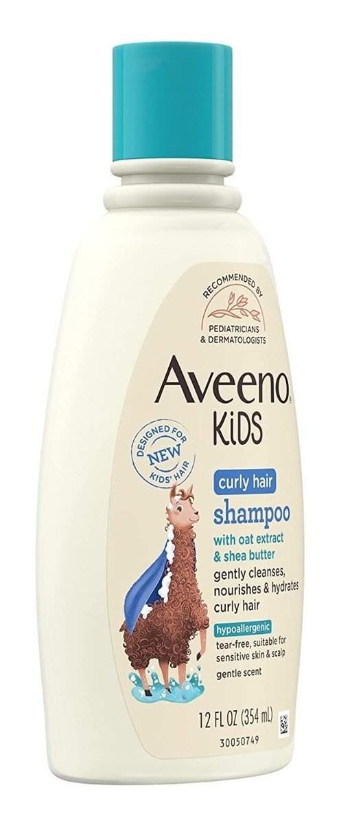 Aveeno Kids Shampoo De Niños Para Cabello Rizado 354ml - Image 2