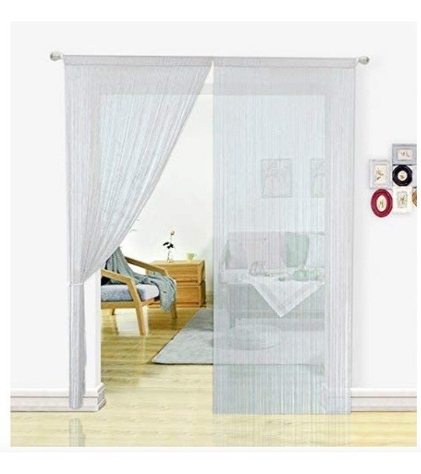 Hsylym Cortinas Para Puerta Con Flecos De Espaguetis Densos - Image 7
