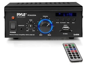 Amplificador De Audio Para El Hogar 2 X 40 W, Pyle Pcau25a.5
