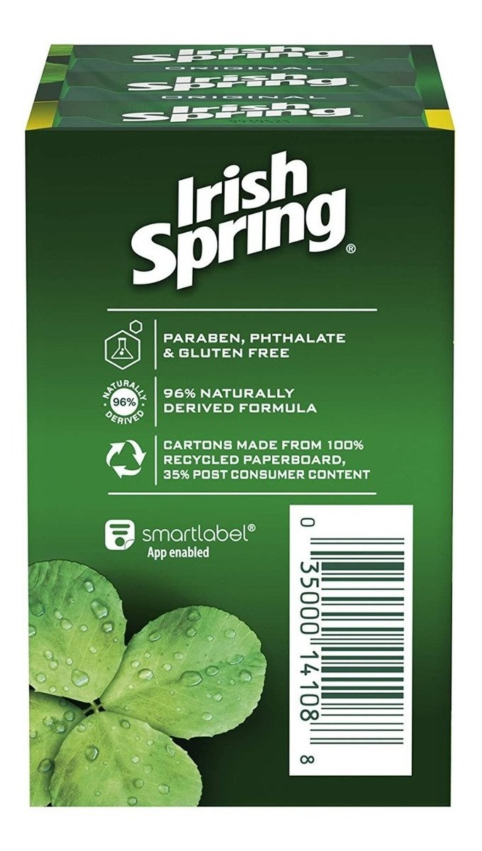 Jabón Desodorante Original Irish Spring 3 Unid (3.7 Oz C/u) - Image 3