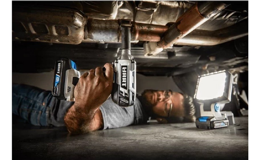 Hart Taladro De Impacto Inalámbrico, 20 V, Sin Baterías - Image 3