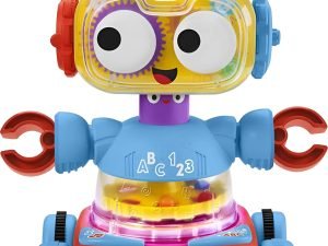 Robot Aprendizaje 4 En 1 Juguete Electrónico Con Luz, Música Color Azul