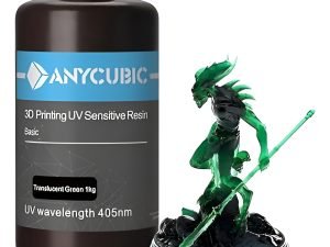 Anycubic Resina Para Impresora 3d De Curado Uv 1kg Green