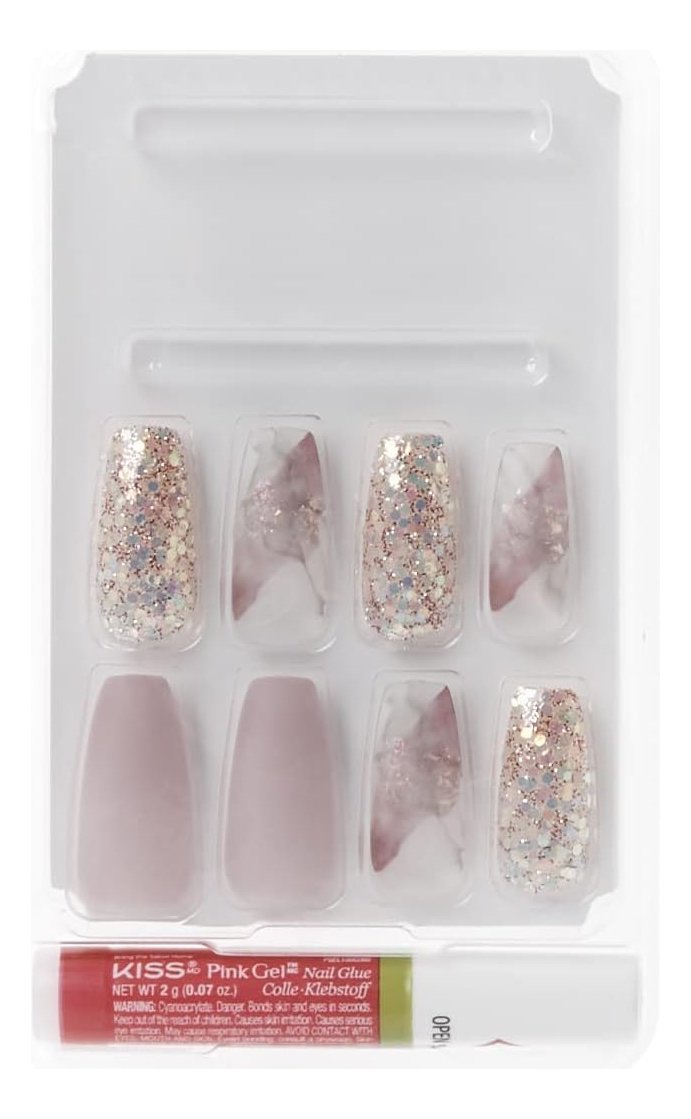 Kiss Uñas Postizas De Alta Calidad, Fantasy Largas - Image 4
