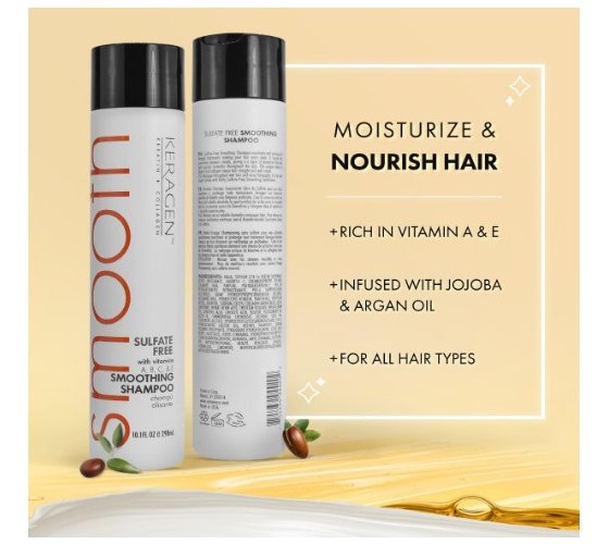 Keragen - Champú Alisador Con Queratina Y Colágeno - Image 3