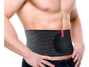 Faja Cinturon Protector Umbilical Para Hernia, Negro Xxl