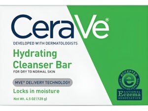 Cerave Barra Limpiadora Hidratante Sin Jabon Crema 5% 128g
