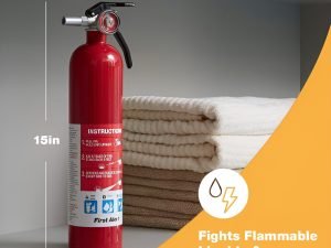 First Alert Extintor Multiuso Hogar, Home1 , Color Rojo