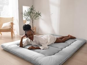 Futón Maxyoyo 2 Cuerpos Colchón Sofá Cama Japonés Queen