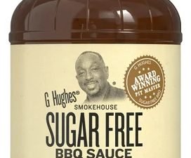 G Hughes Hickory Flavored Bbq Salsa Barbacoa Sin Azúcar 510g