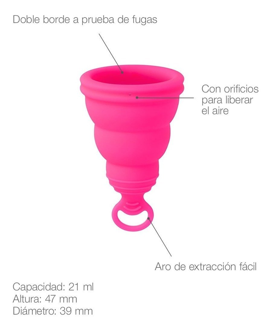 Intimina Por Lelo Lily Cup One La Copa Menstrual Juvenil Ple - Image 4