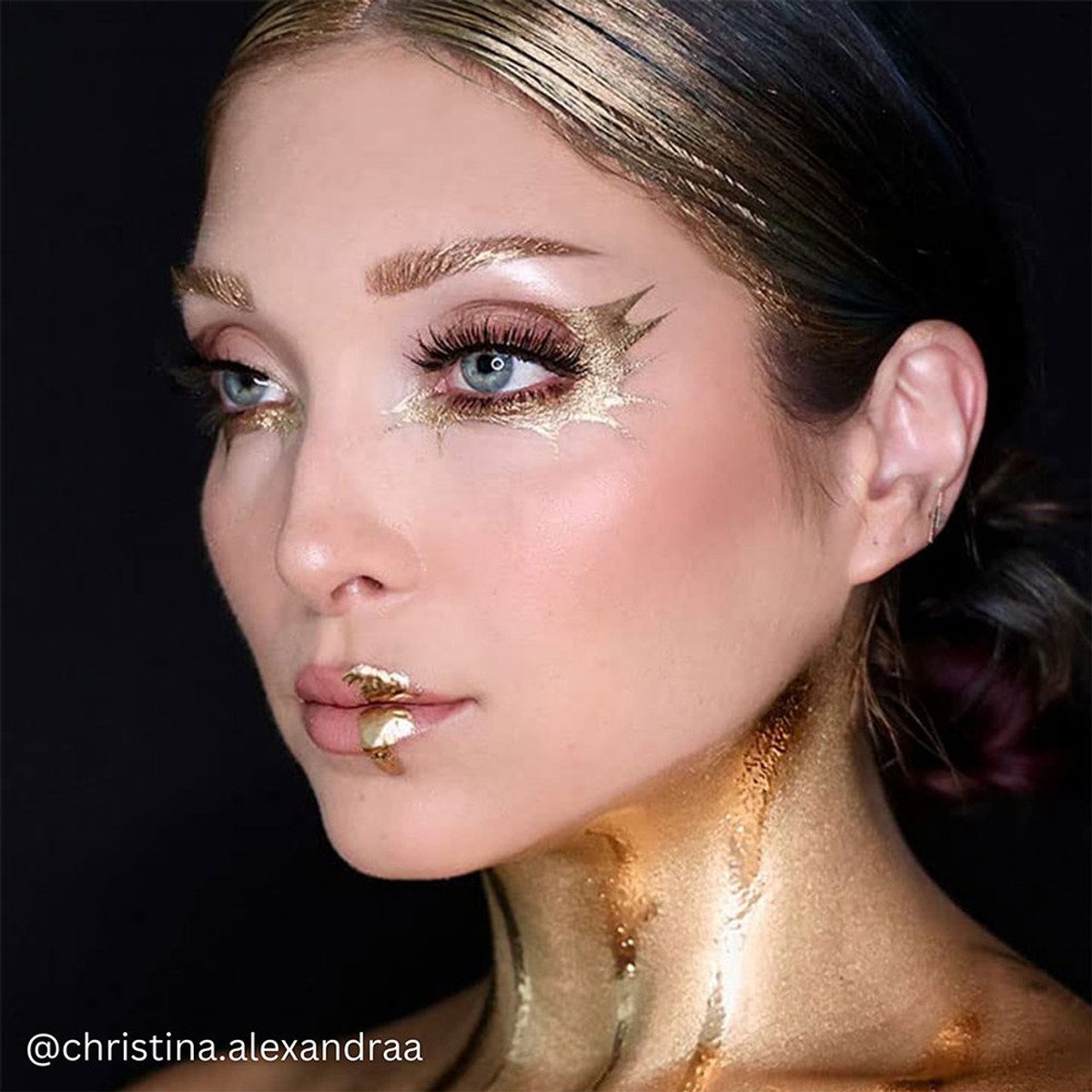 Mehron Polvo Metalico Maquillaje Profesional Facial Corporal - Image 6