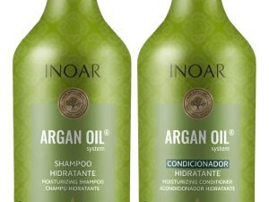 Champú Y Acondicionador De Aceite De Argán Inoar 1l