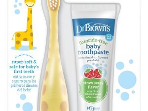 Dr. Brown's Juego De Cepillos De Dientes Para Bebés A Niños