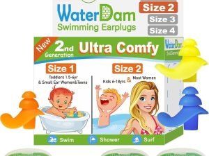 Waterdam Tapones De Oídos Para Natación, Gran Agua, Comodos