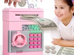 Magibx - Alcancía De Juguete Para Niñas, Estilo Cajero