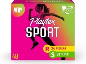 Playtex Pack 48 Tampones Deportivos Regular/ Superabsorbente