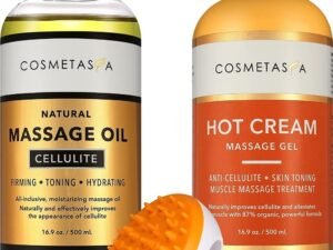 Kit Aceite Para Masaje Anticelulítico Cosmetasa 500ml