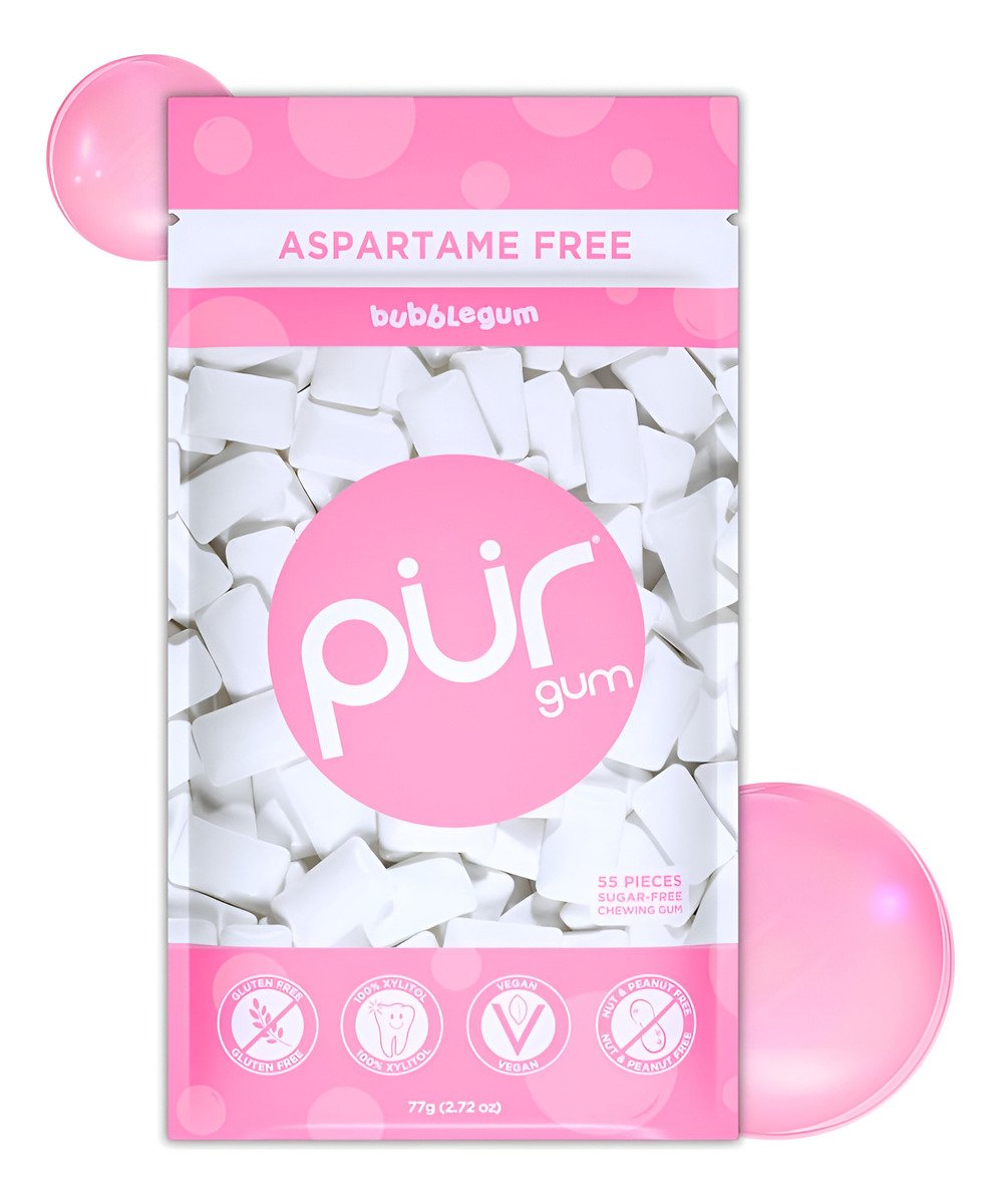 Pur Gum Chicle De Menta Sabor Frutal De Xilitol 55 Und - Image 7