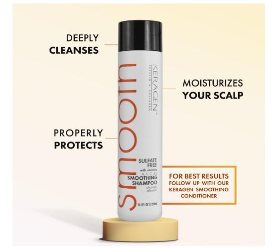 Keragen - Champú Alisador Con Queratina Y Colágeno - Image 4