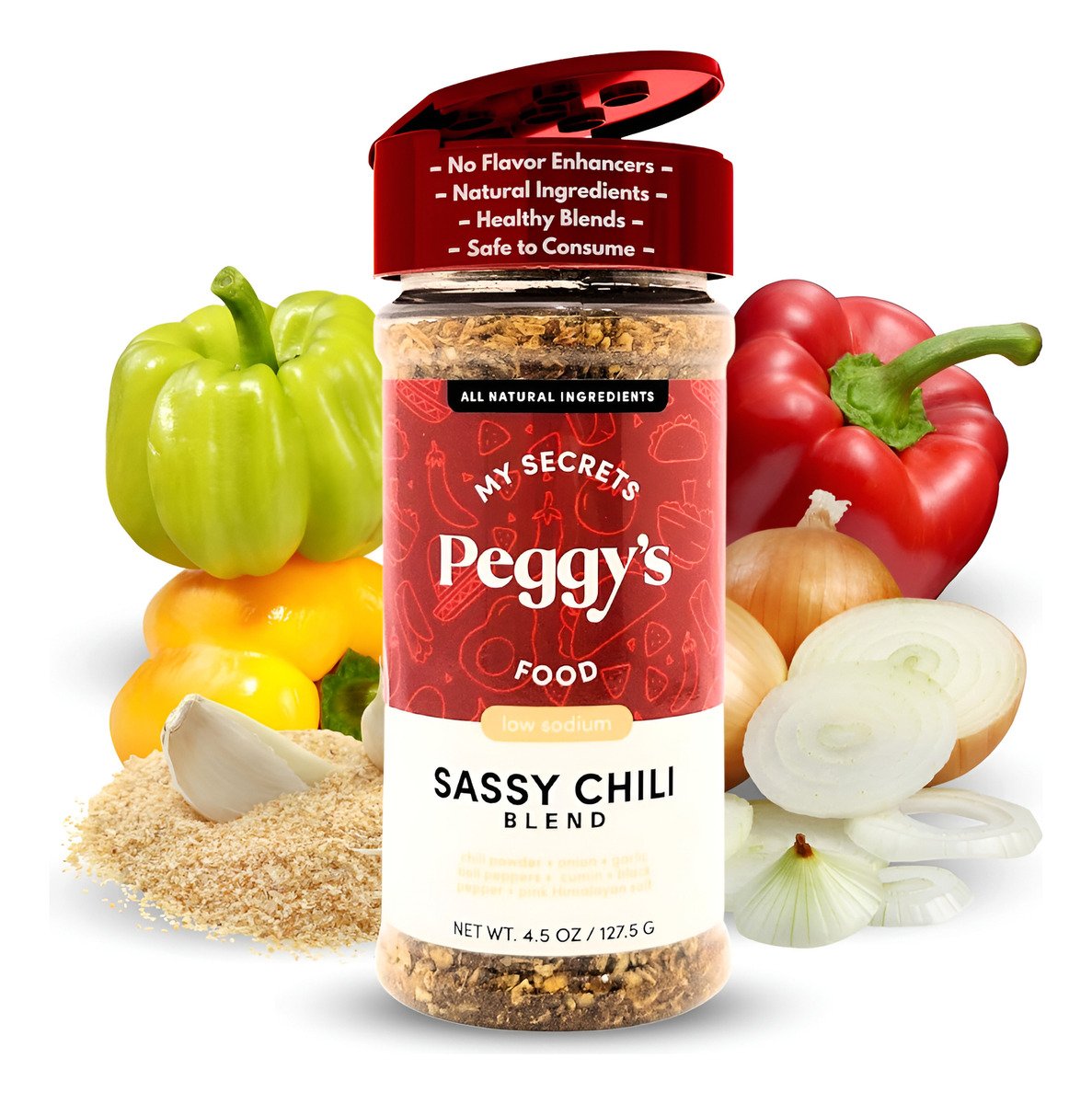 My Secrets Peggy's Food Sazonadores Y Condimentos Saludables - Image 5