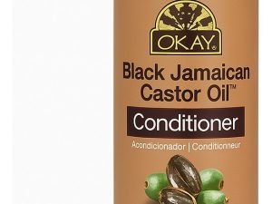 Okay Acondicionador De Aceite De Ricino Negro Y Argán 355ml