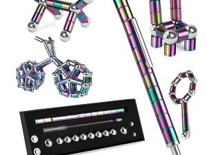 Boncty Bolígrafo Magnético Antiestrés, Juguete Descompresión Color Multicolor
