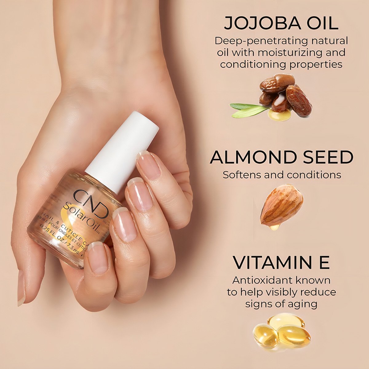 Cnd Solaroil Nail & Cuticle Care De 15 Ml - Image 2