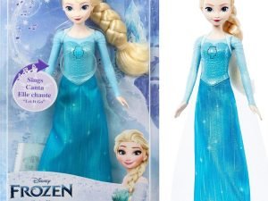 Mattel - Muñeca Cantante Elsa Frozen, Canta Let It Go