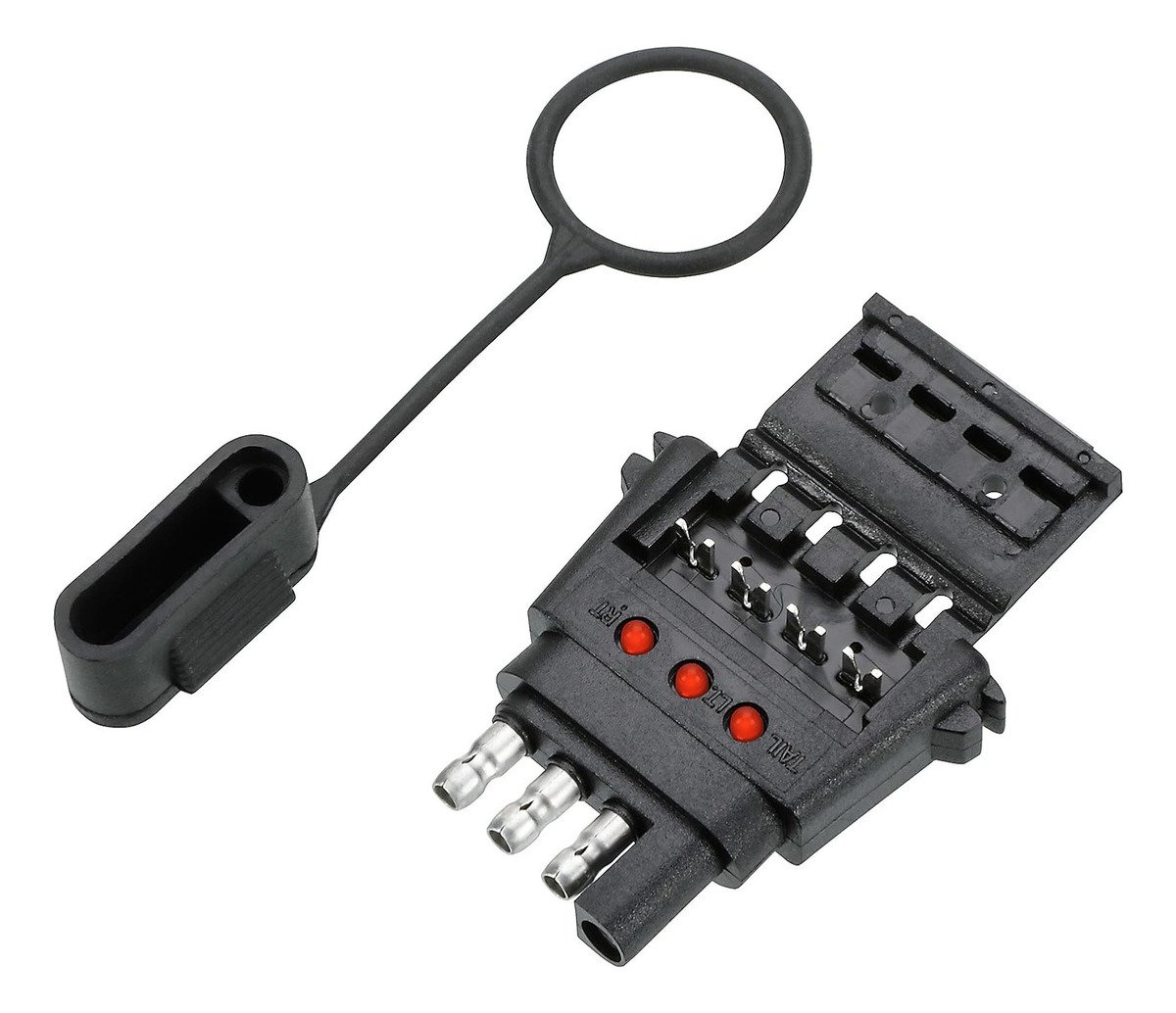 Napa Conector Plano 4 Vías Con Probador Led Vehículo - Image 2