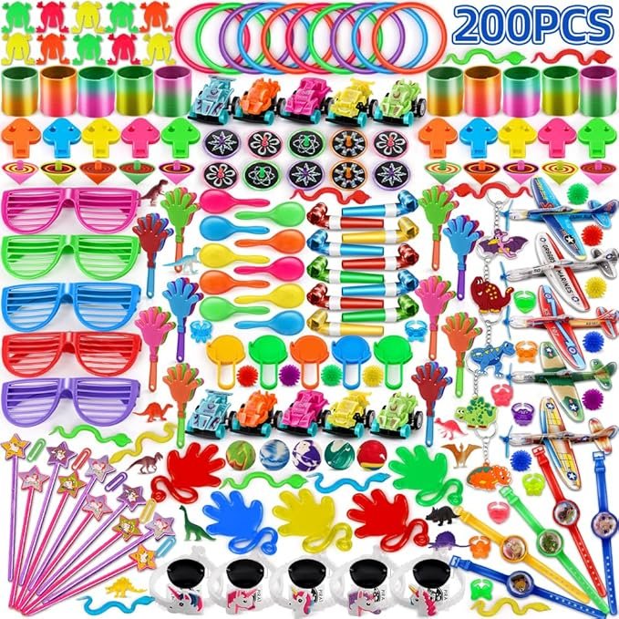 Juguetes 200 Piezas Surtidas Para Fiesta Infantil Party Fave - Image 3