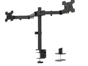 Wali Soporte Dual De Escritorio Para Monitor 2 Pantallas 27