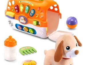 Vtech Care For Me Porta Mascotas, Música, Frases Y Luces. Color Naranja
