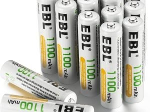 Pilas Ebl Aaa 1.1ah Ni-mh Recargables 16 Unidades