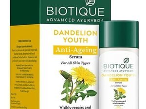 Biotique Sérum Antiedad De Diente De León Momento De Aplicación Día/noche Tipo De Piel Todo Tipo De Piel
